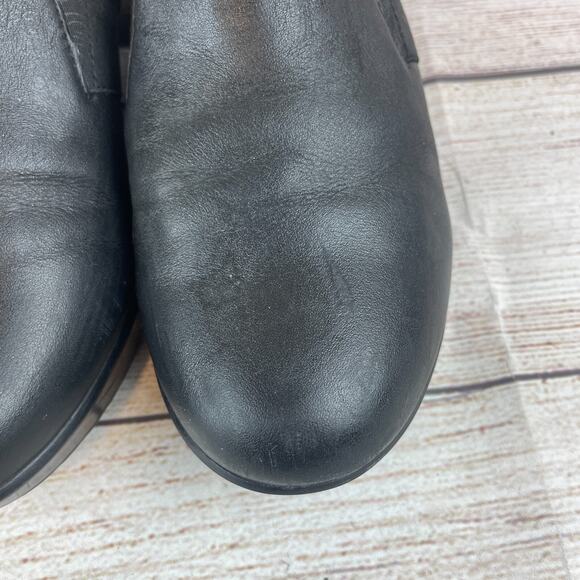 DANSKO Jessica Black Nappa Womens Sz 40 (9.5-10) Clogs Black Leather Floral Shoe - Picture 4 of 10